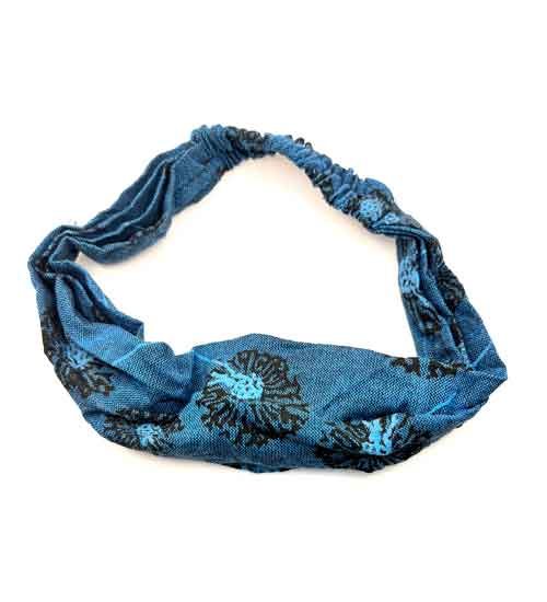 Blue-Bandana Printed